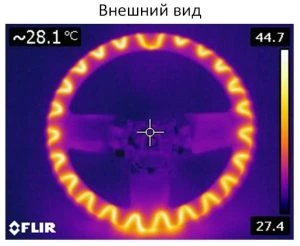 Система обогрева руля